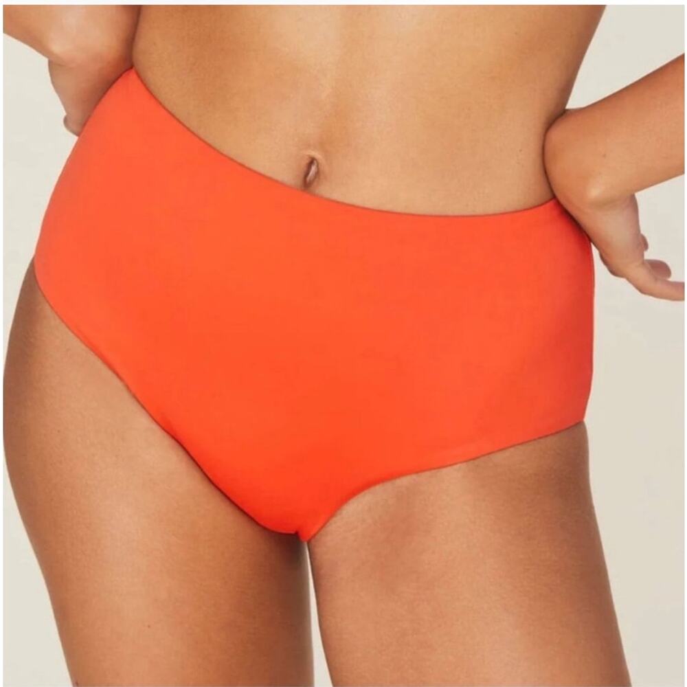 Andie Swim The High Waist Bottom Womens Size XS Color Sire Orange NWT‎